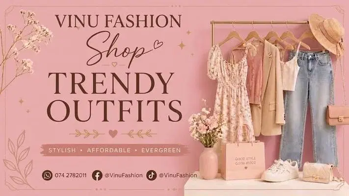 Vinu Online Fashion Home banner
